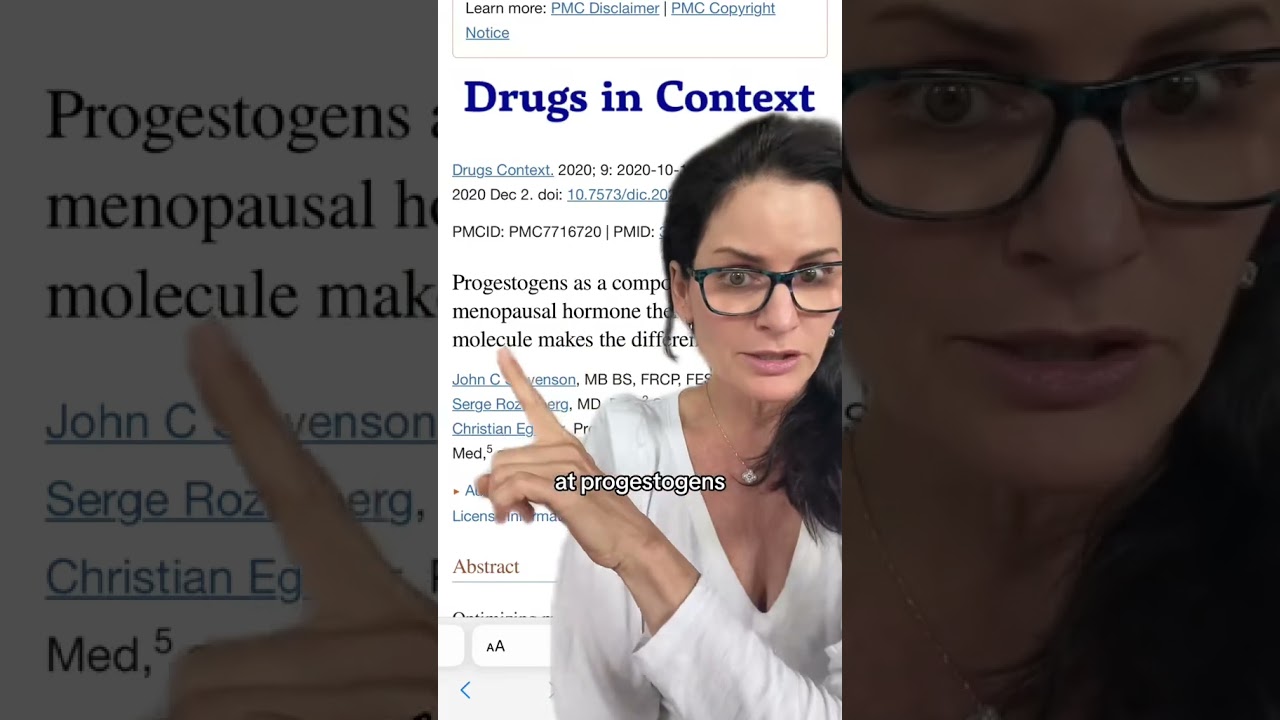 How Dr  Haver's personal hormone therapy routine has changed over the years.