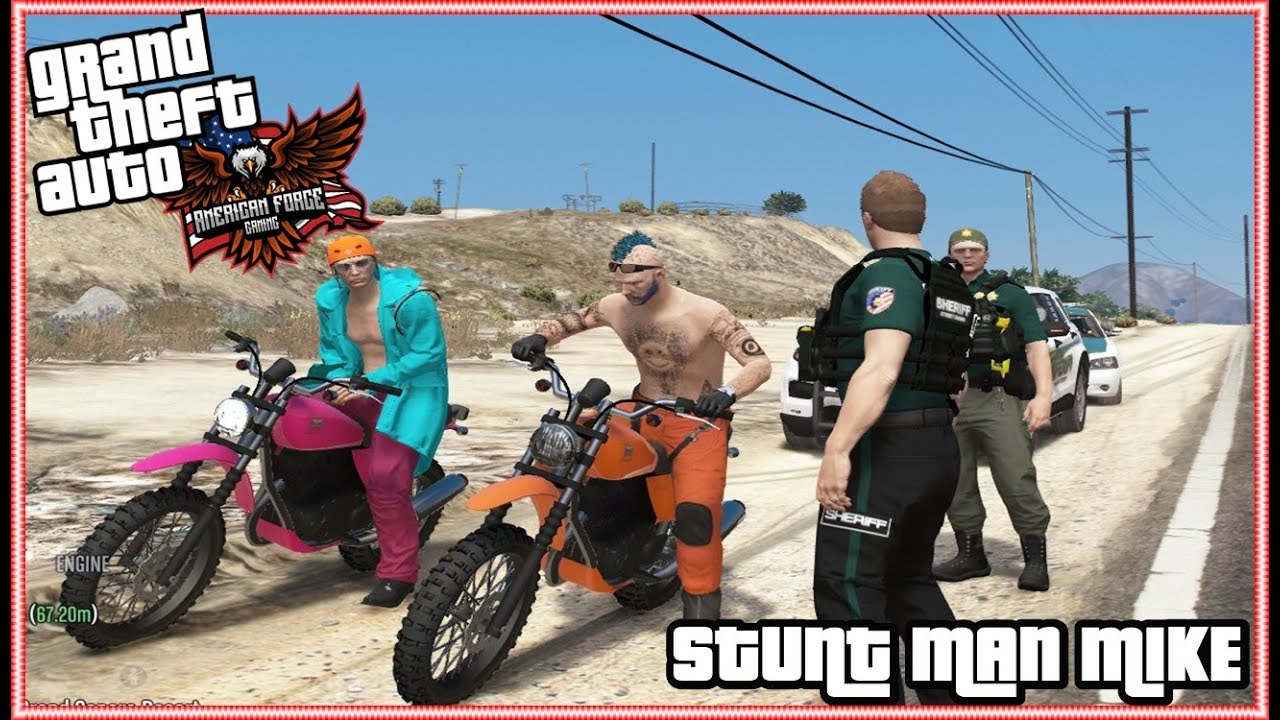 GTA 5 ROLEPLAY | STUNT MAN MIKE AND THE COPS! | EP. 1094 | AFG | CIV