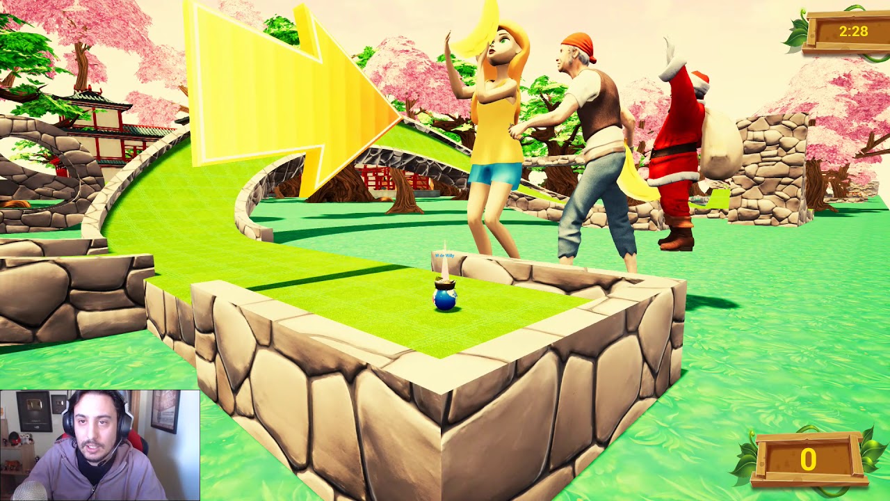 NO PUEDO JUGAR Y CONFÍO EN LA SUERTE... GOLF IT!