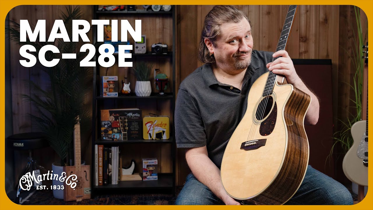 Martin SC-28E Acoustic-Electric Guitar Demo & Review