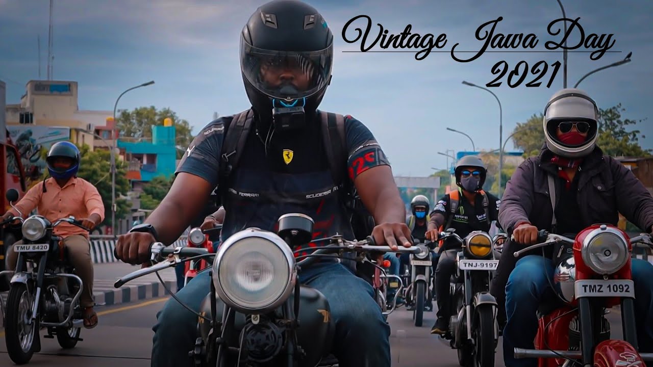 2021 JAWA DAY - BY VINTAGE RIDER MOTORCYCLES CLUB | 1938 BSA M20 | Vintage Bikes Event | yezdi cl2
