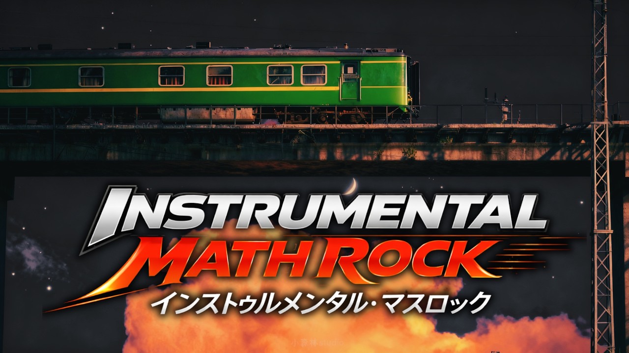 Instrumental Math Rock Playlist | Japanese Night Train Vibes (1 Hour)