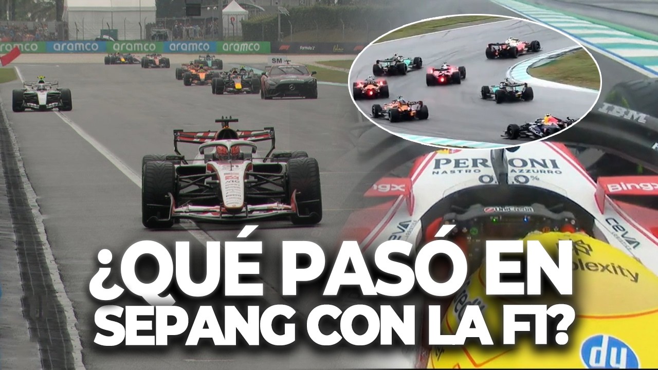 EL PAPEL&Oacute;N DE LA F1 CON LA LARGADA EN MALASIA&hellip; &iquest;QU&Eacute; PAS&Oacute;?