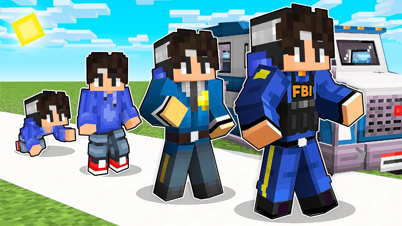 BIRTH TO POLICEMAN in Minecraft