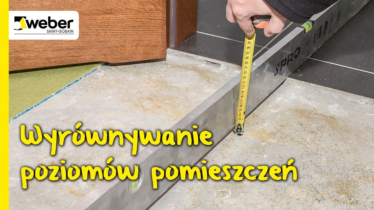 R&oacute;żnica poziomu podł&oacute;g w pomieszczeniach. Wylewka samopoziomująca pod panele winylowe krok po kroku