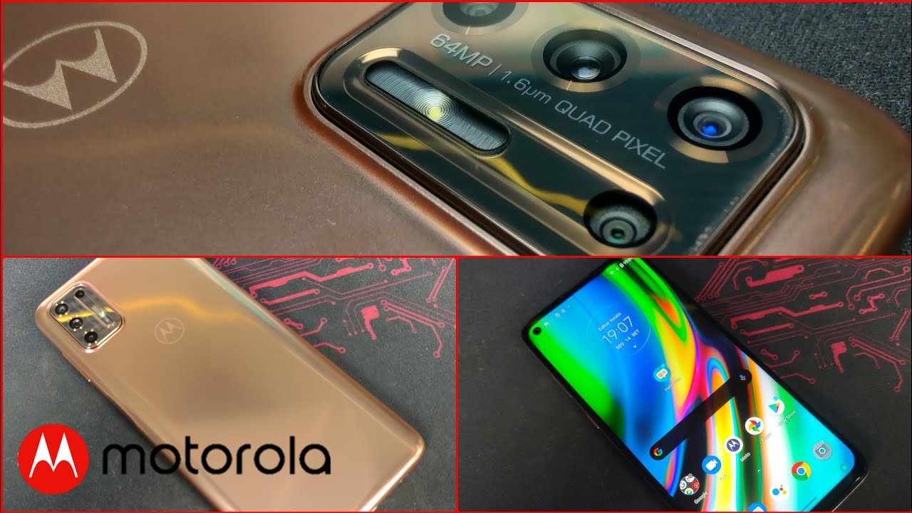 Unboxing (desembalando) Motorola Moto G9 Plus