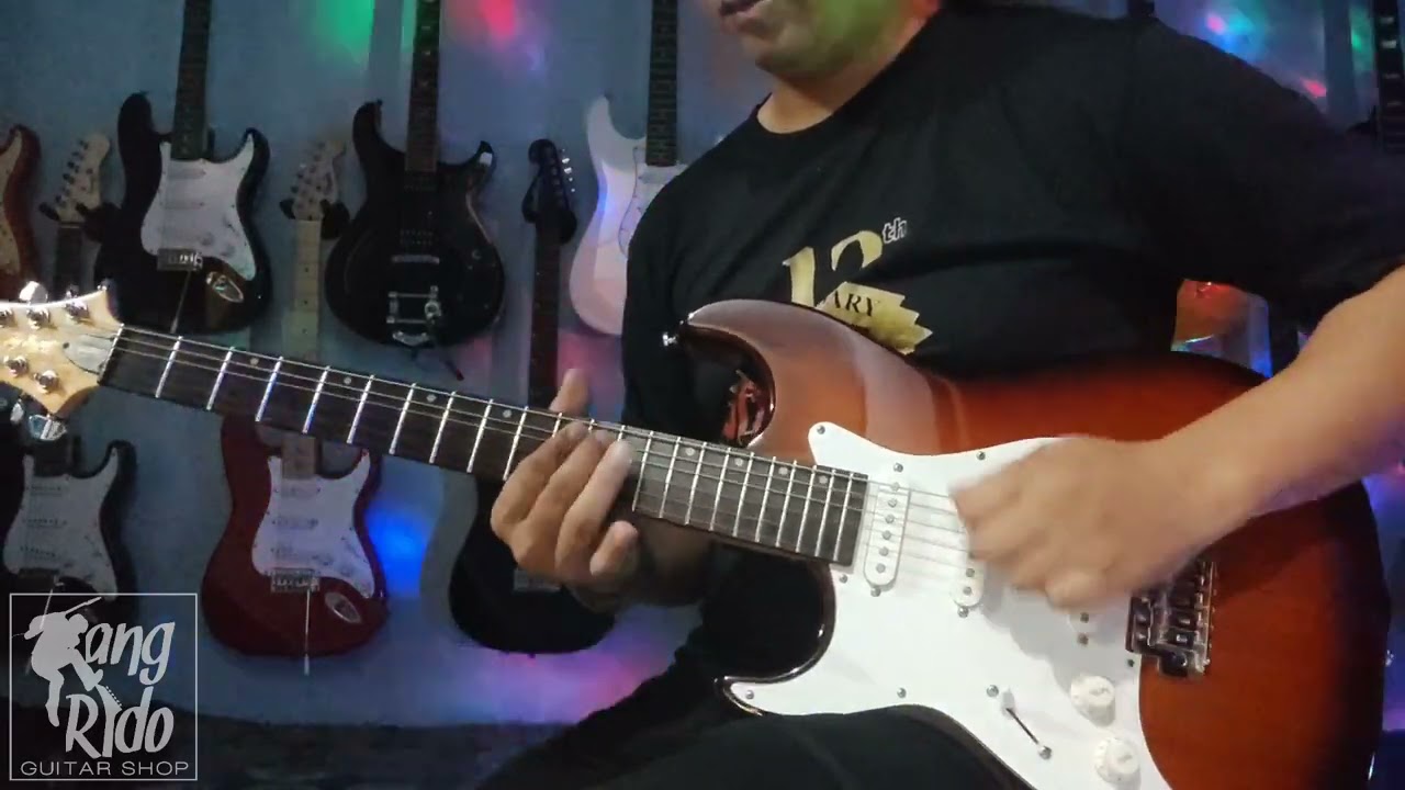 Full Review...!!! Gitar Lefty/Kidal Samick Malibu Greg Bennett Design Model MB-1/LH/VS Lefty