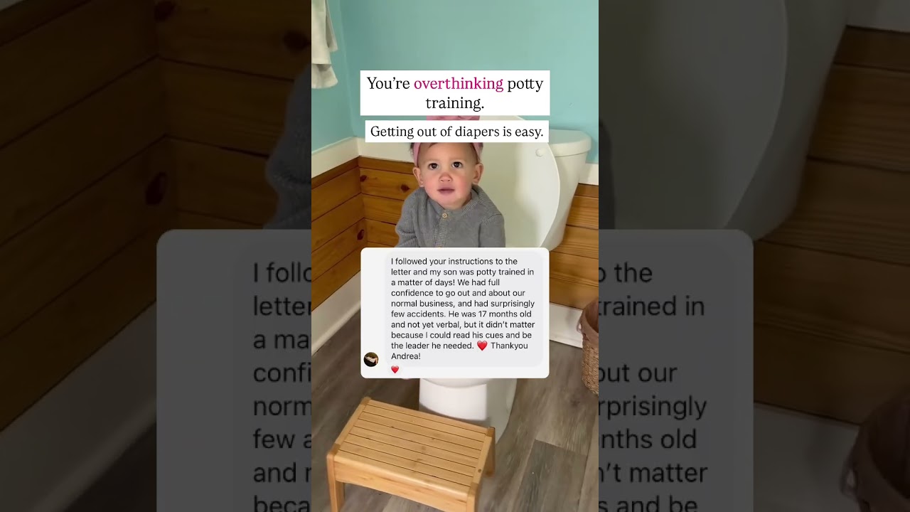 Y&rsquo;all it is REALLY simple to potty train, you just need to know what to do 👇