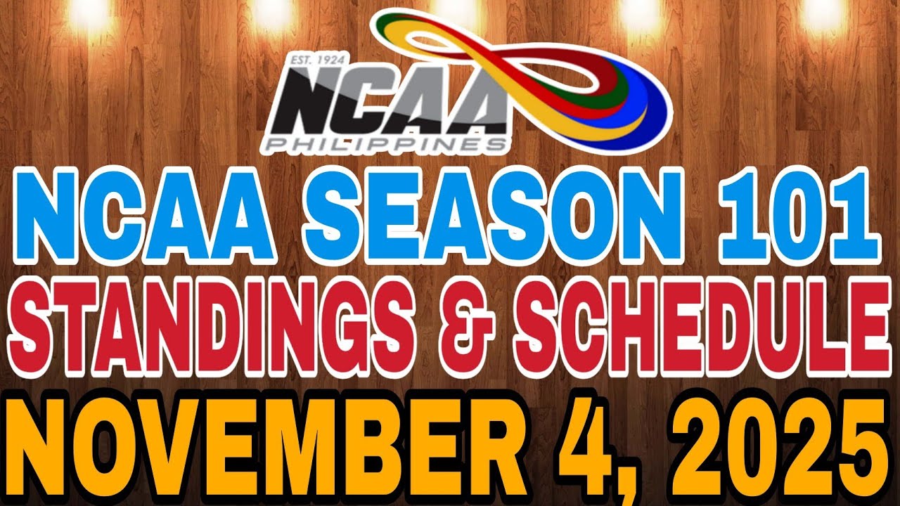 🔴 NCAA STANDINGS & SCHEDULE | OCTOBER 29 - NOVEMBER 4, 2025 | NCAA MEN'S BASKETBALL SEASON 101