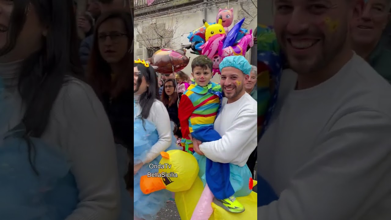 La festa del Carnevale continua in questo borgo siciliano