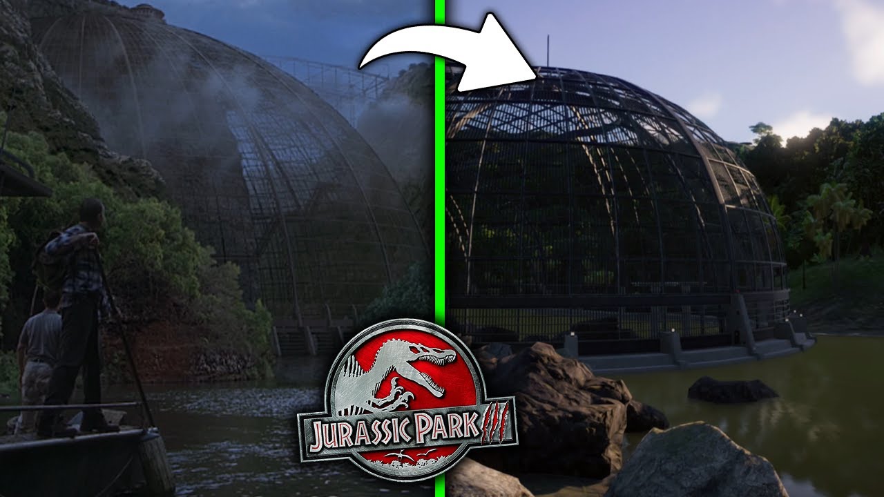 ISLA SORNA, La Zona B - Recreación en Jurassic World Evolution 2