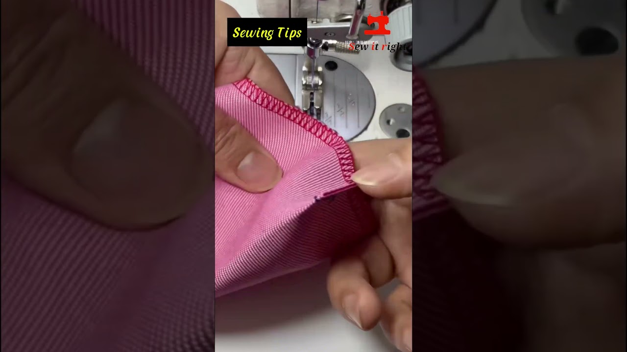 Easy Hack to Sew Perfect Fabric Corners at Home|Sew it right