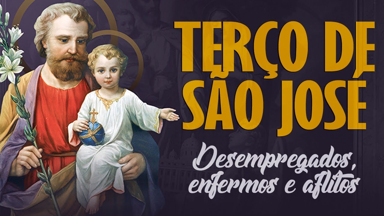 TERÇO PODEROSO DE SÃO JOSÉ | contra todos os males | 26/07 - AO VIVO