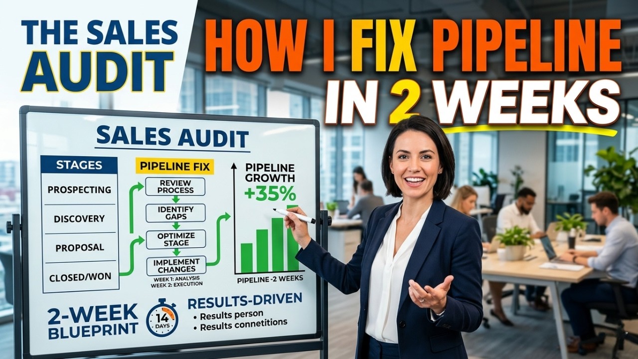 The Sales Audit: How I Fix Pipeline in 2 Weeks