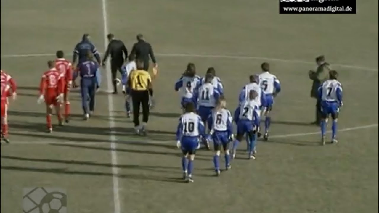 Freundschaftsspiel bei klirrender Kälte: FC Hansa Rostock-Bayer 04 Leverkusen 0:2, 26.01.1991