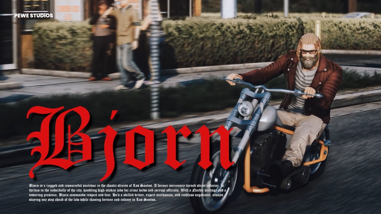 Bjorn [ADD ON CUSTOM PED FIVEM] - Pewe Peds Studios