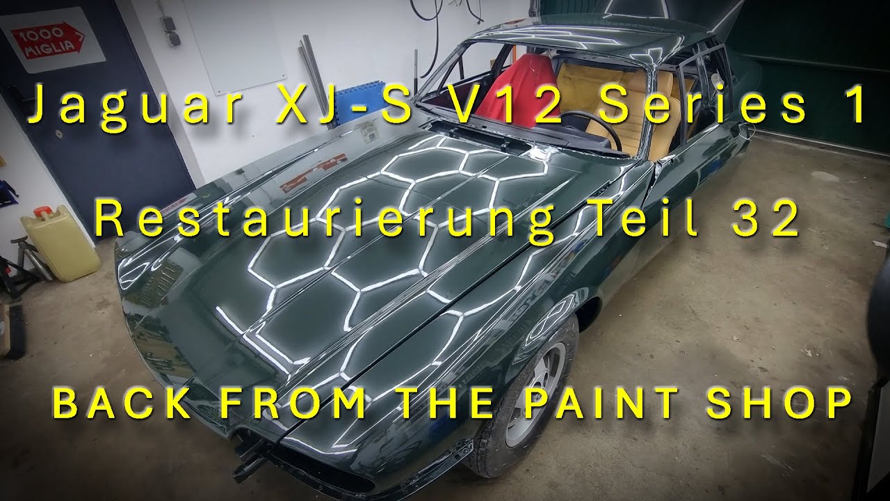 Jaguar XJ-S V12 - Series 1 - Neulack für den Jag