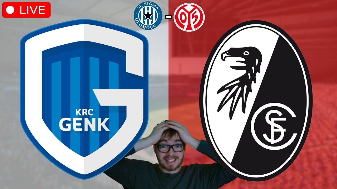 KRC Genk - SC Freiburg / SK Olm&uuml;tz - 1. FSV Mainz 05 / Watchalong LIVE