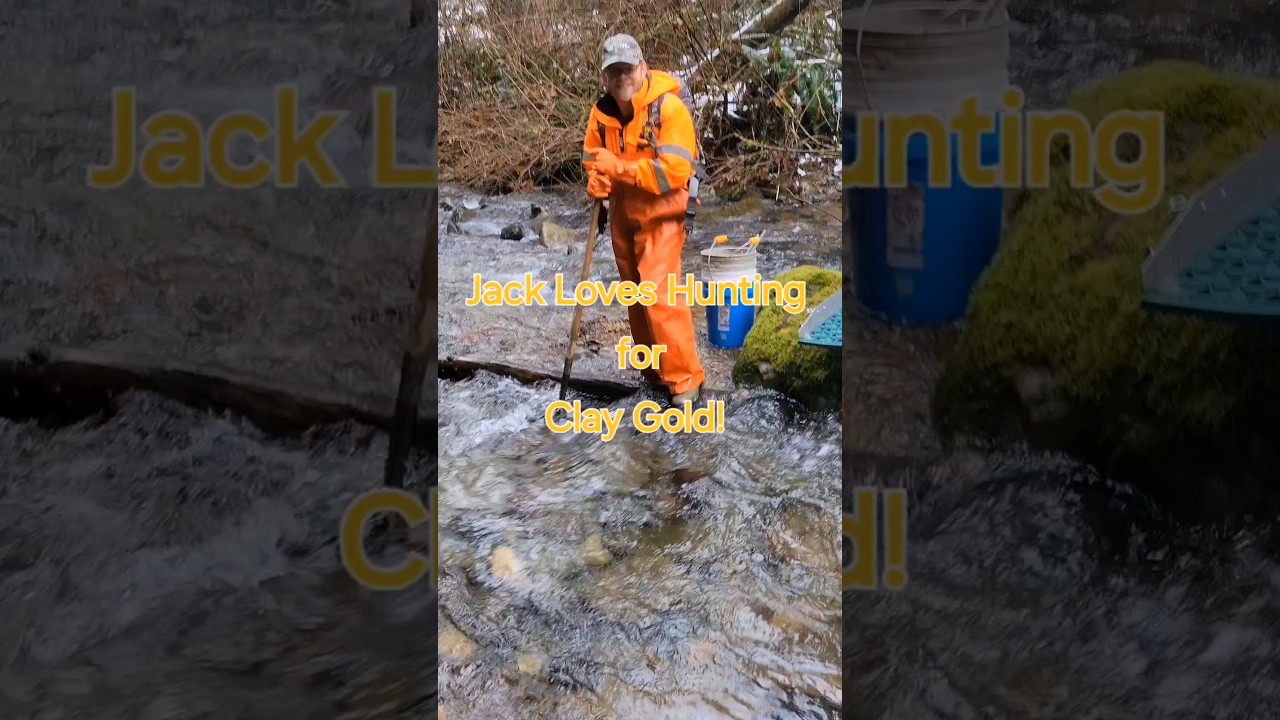 Jack Loves Hunting Clay Flood Gold!     #flloodgold #prospecting #clay #flood #gold