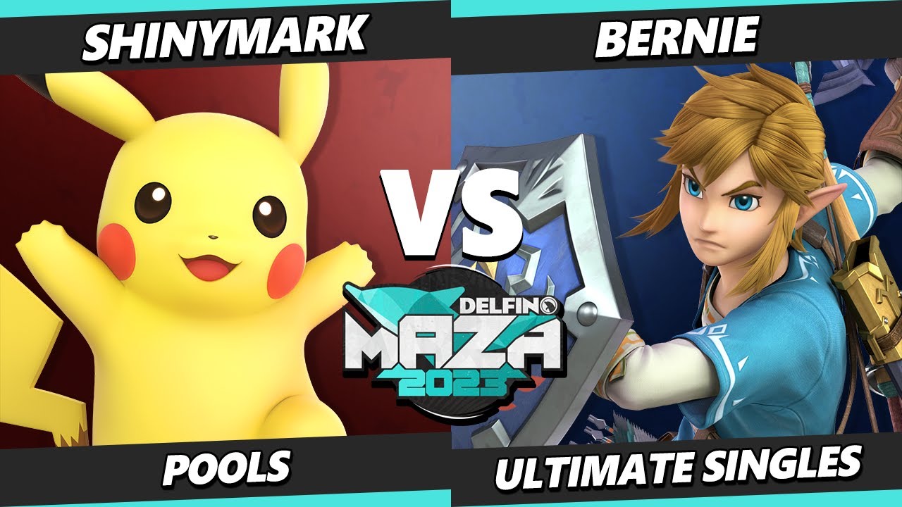 Delfino Maza 2023 - ShinyMark (Pikachu) Vs. Bernie (Link) Smash Ultimate - SSBU