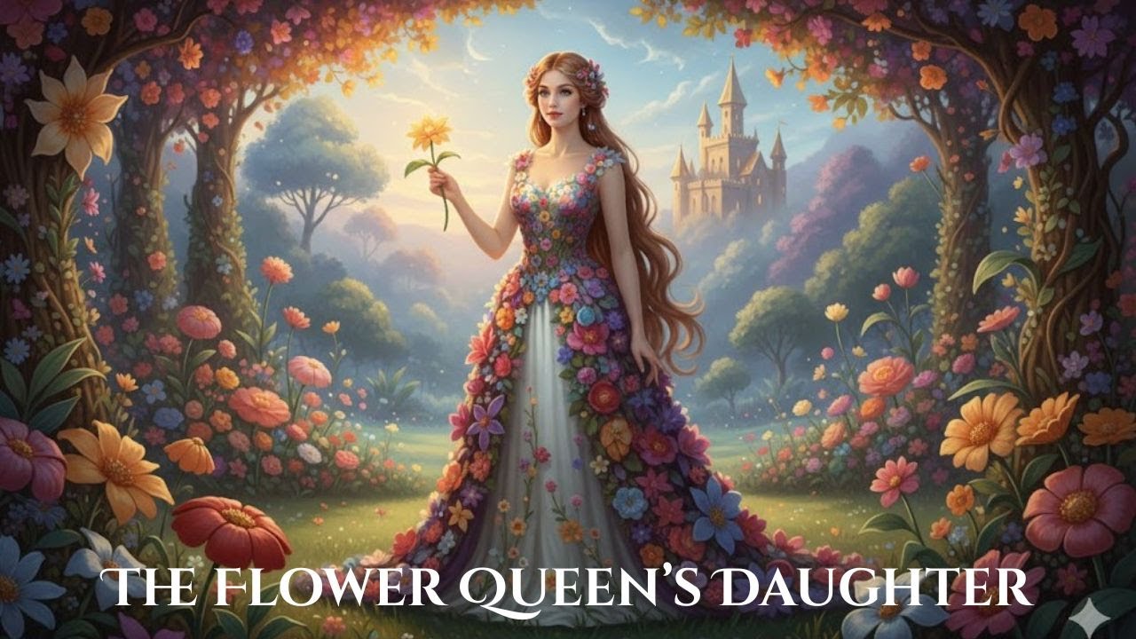 The Flower Queen's Daughter: A Romanian Fairy Tale in the Yellow Fairy Book