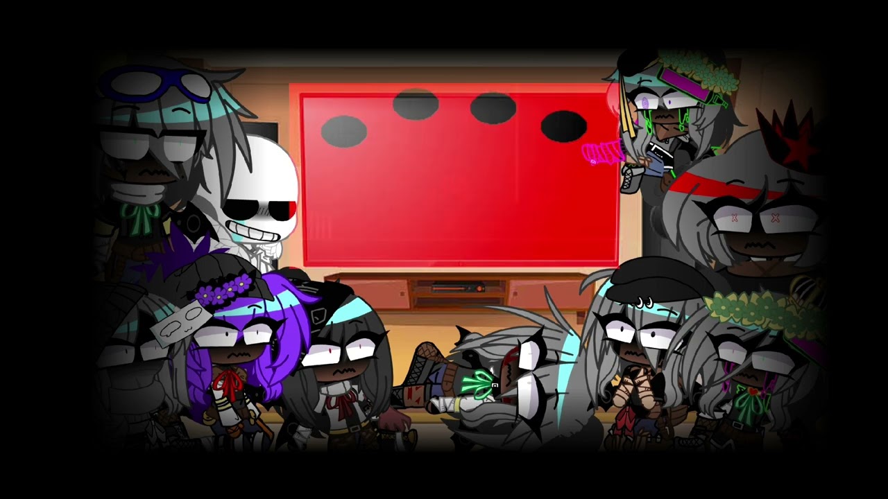 Scarlet aus + a special guest reacts to vhs sans phase 3