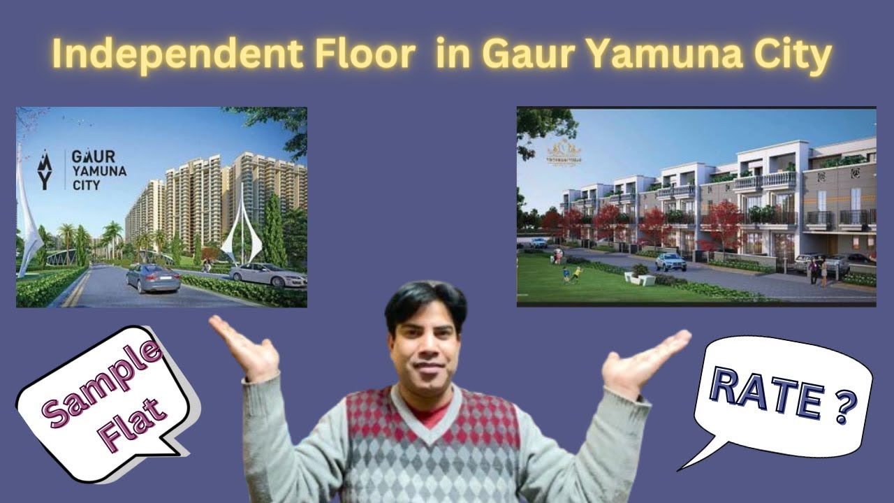Independent Floor Gaur Yamuna City II GYC Series Vlog -5