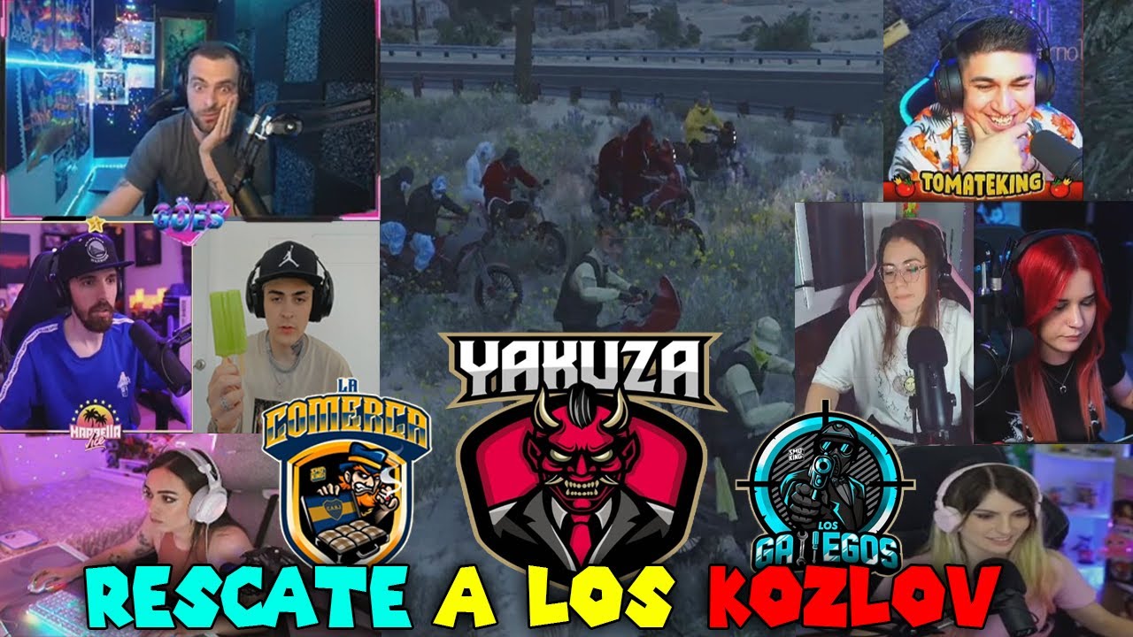 YAKUZA😈 - COMARCA🤑 - GALLEGOS🛠 / RESCATE AL RUSO Y PABLITO / MARBELLA VICE 🔥🌴