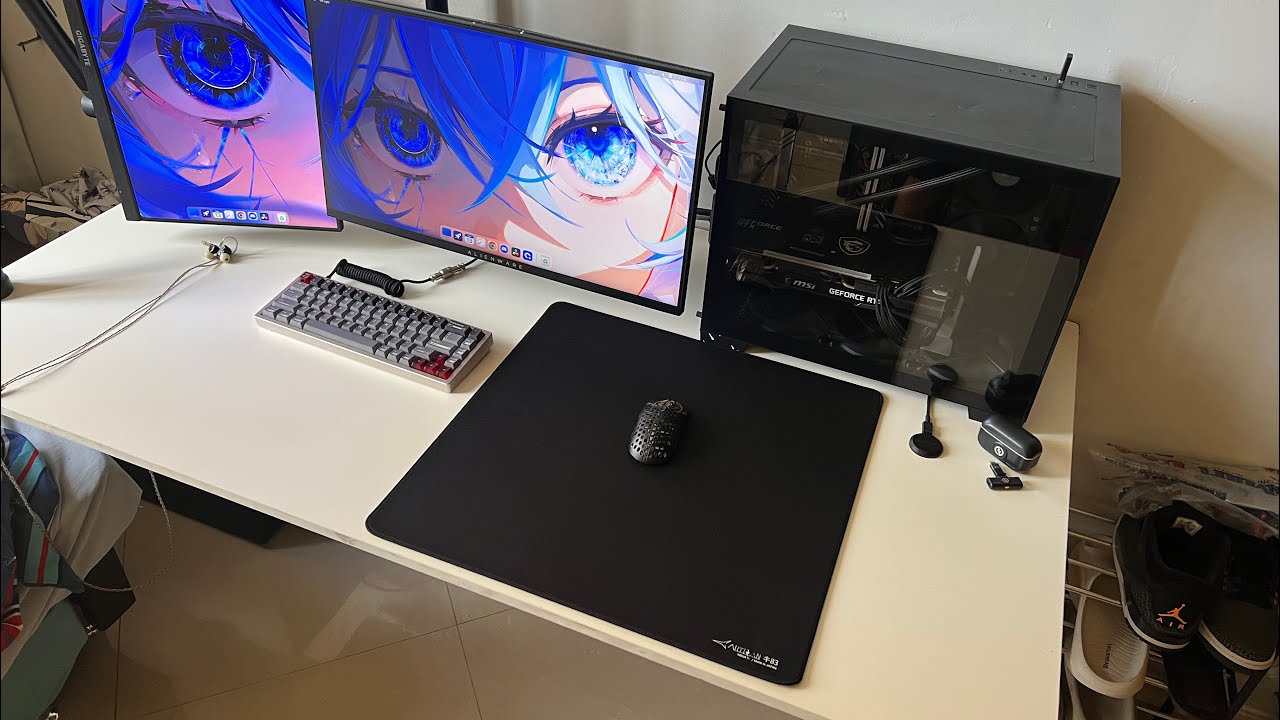 Esse Mousepad de tecido tem uma coisa que só existe em mousepad de vidro - Artisan Key83 Review