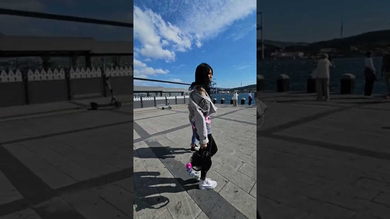 İstanbul Beşiktaş Ortaköy camii ve civarı