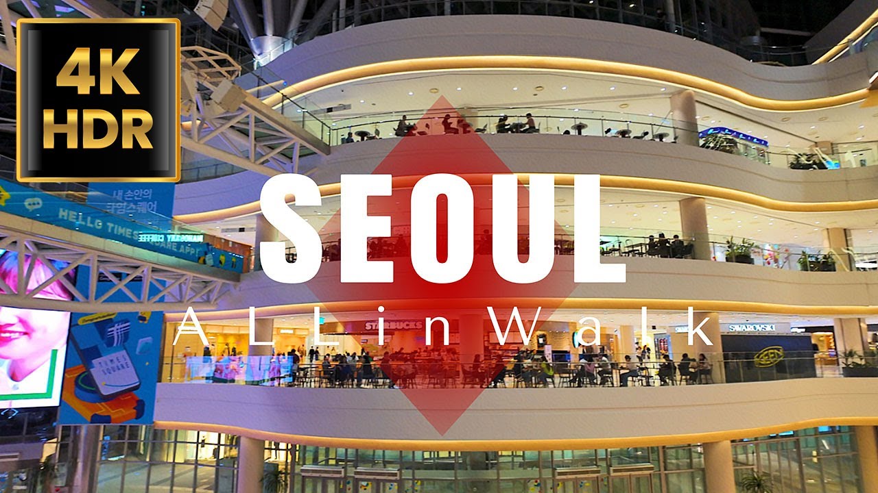 Times Square / Shinsegae Dept. Store, Yeongdeungpo, Seoul, Korea | 영등포 타임스퀘어 / 신세계백화점 | 4K HDR