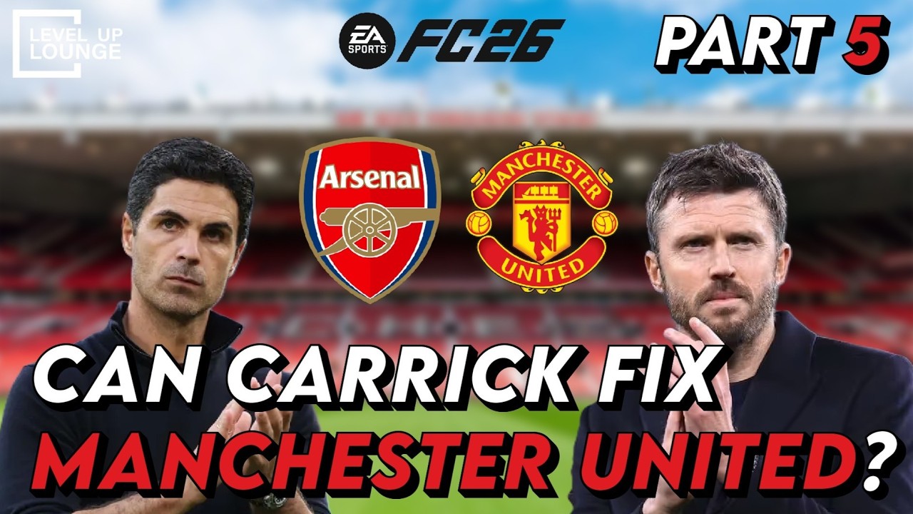 КАРРИК против АРТЕТЫ! ⚔️ Дебют на «Олд Траффорд» и трансферное безумие | Карьера в «Манчестер Юна...