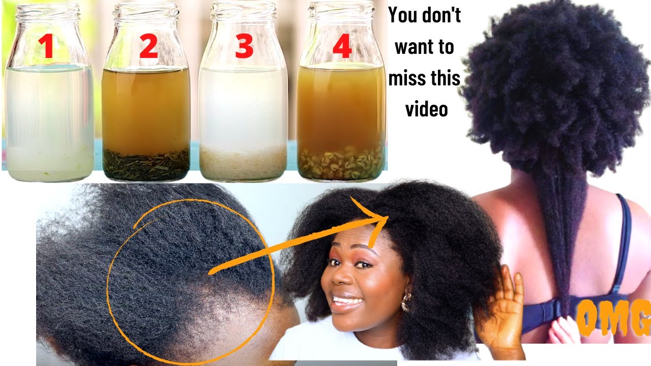 4 Healthy Hair Waters for Massive Hair Growth.. Sleep While your Hair Grow.