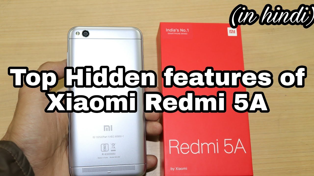 Top 20 hidden features of Xiaomi redmi 5A in hindi | Top Redmi 5A features