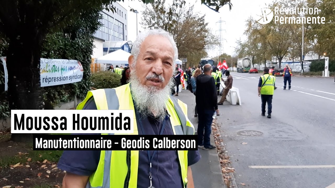 Portrait de Moussa : chez Geodis Calberson, un chibani en grève pour le respect et la dignité