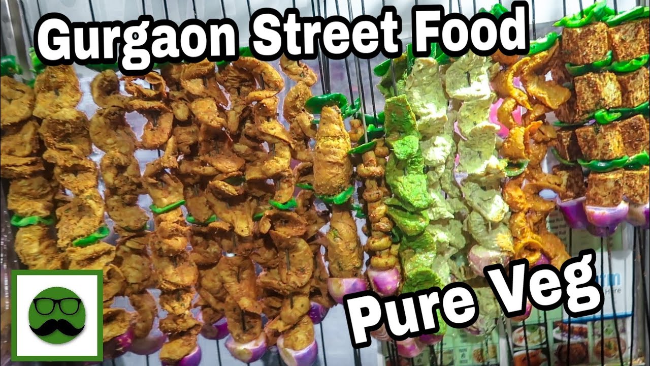 Gurgaon Street Food || Indian Street Food Series || Veggiepaaji