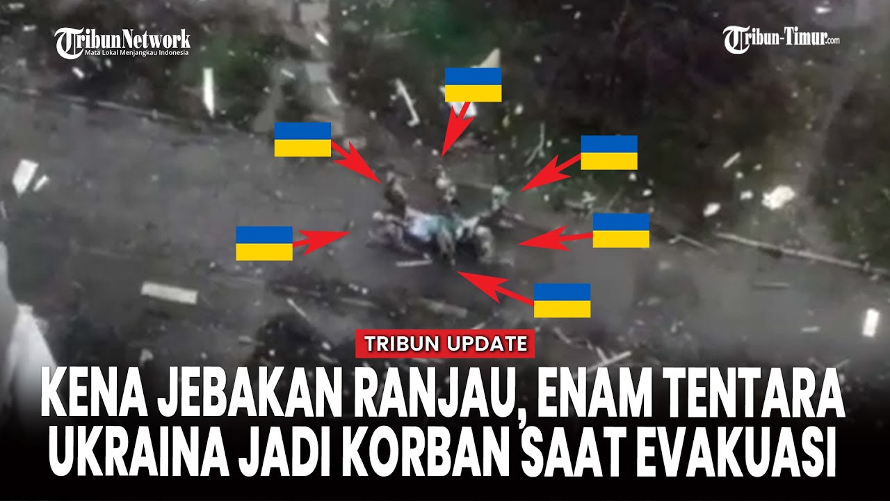 Ranjau Rusia Hantam Kelompok Evakuasi Ukraina, Enam Tentara Jadi Korban