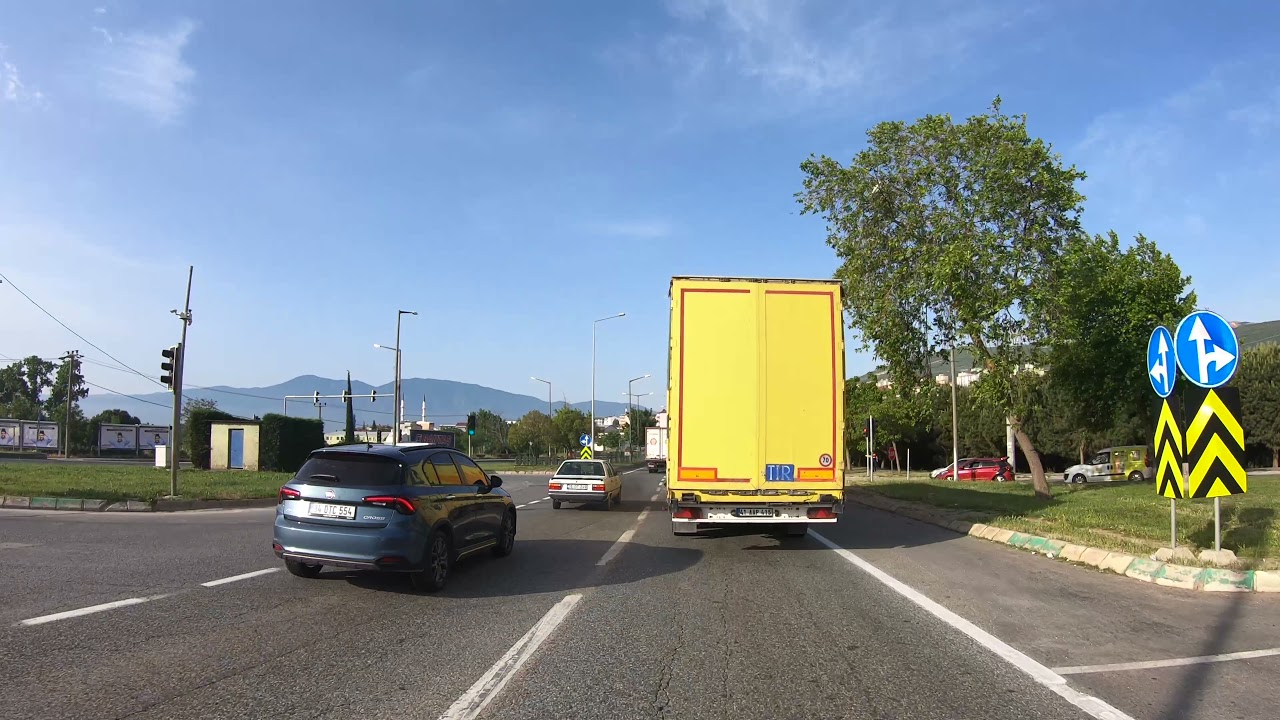 Driving Tour from Yalova to Bursa - Turkey 🇹🇷