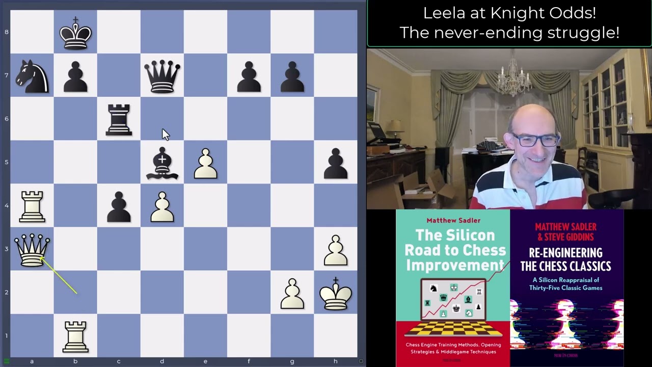 Silicon Road: Leela gives KNIGHT Odds! The never-ending struggle!