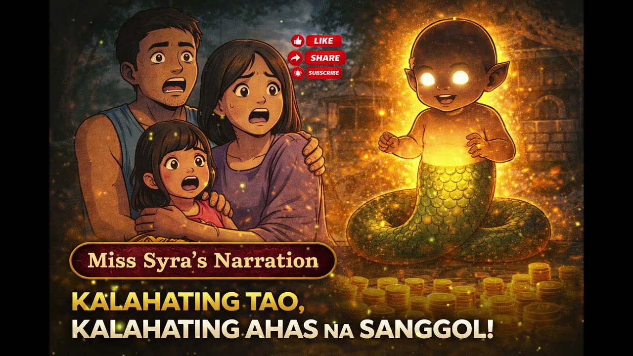 KALAHATING TAO, KALAHATING AHAS SANGGOL | Ang Hiwagang Nagbigay ng Yaman | Miss Syra’s Narration