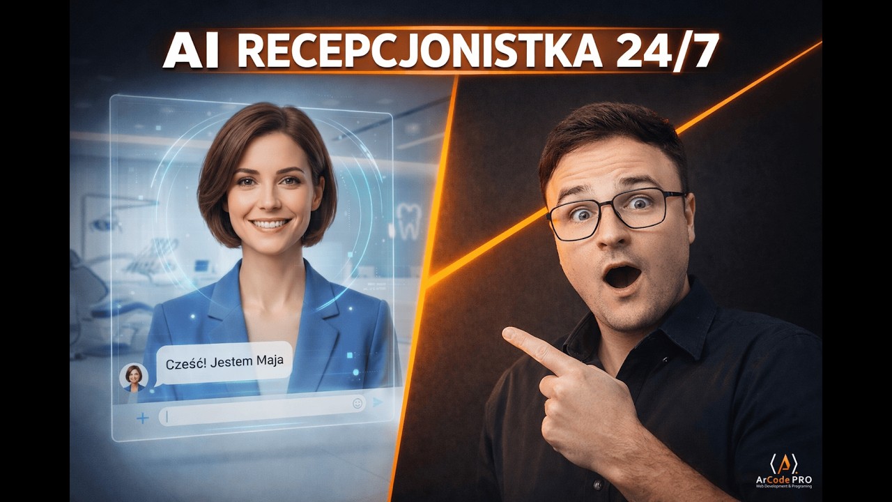 Chatbot AI umawia wizyty 24/7 - Pokazuję jak działa cały system