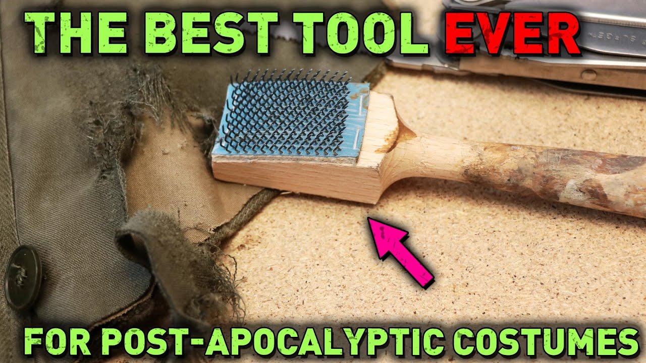 THE best tool for weathering costumes. Period.