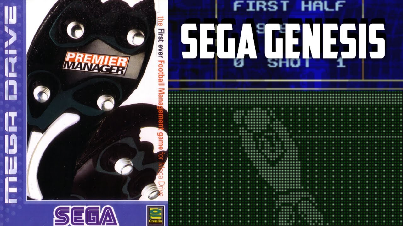 Premier Manager - Sega Genesis/Sega Mega Drive (Ultimate Retro Gaming)