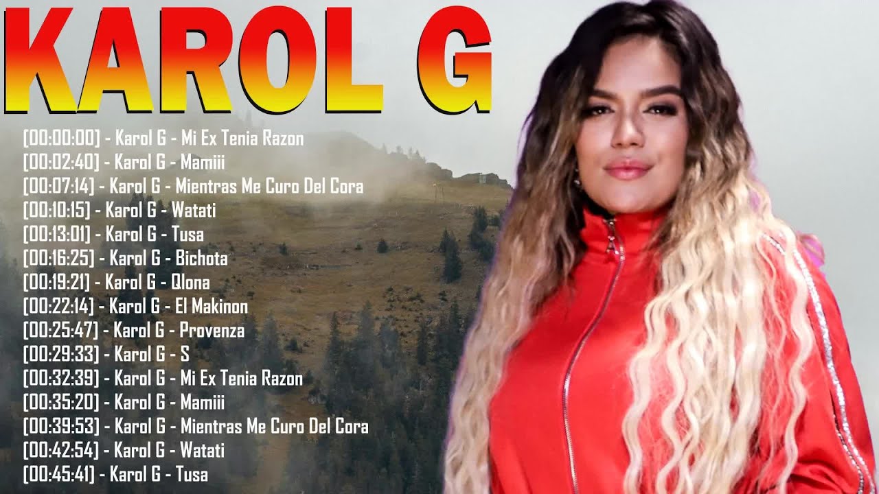 Karol G – Mejores éxitos reggaetón con Tusa y Bichota álbum completo