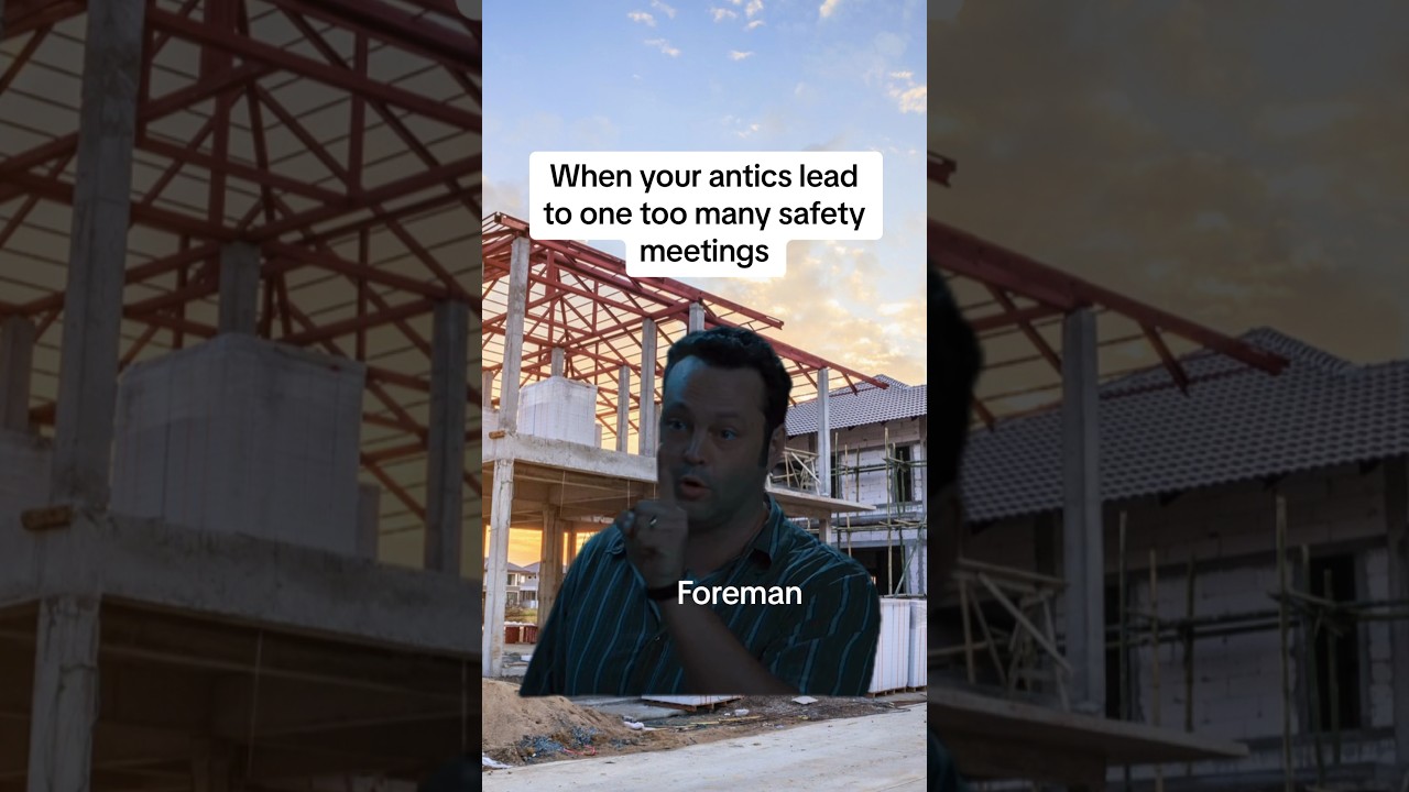Send to a coworker who always gets called out in team safety meetings 🫵🤣 #bluecollar #safetymeetings