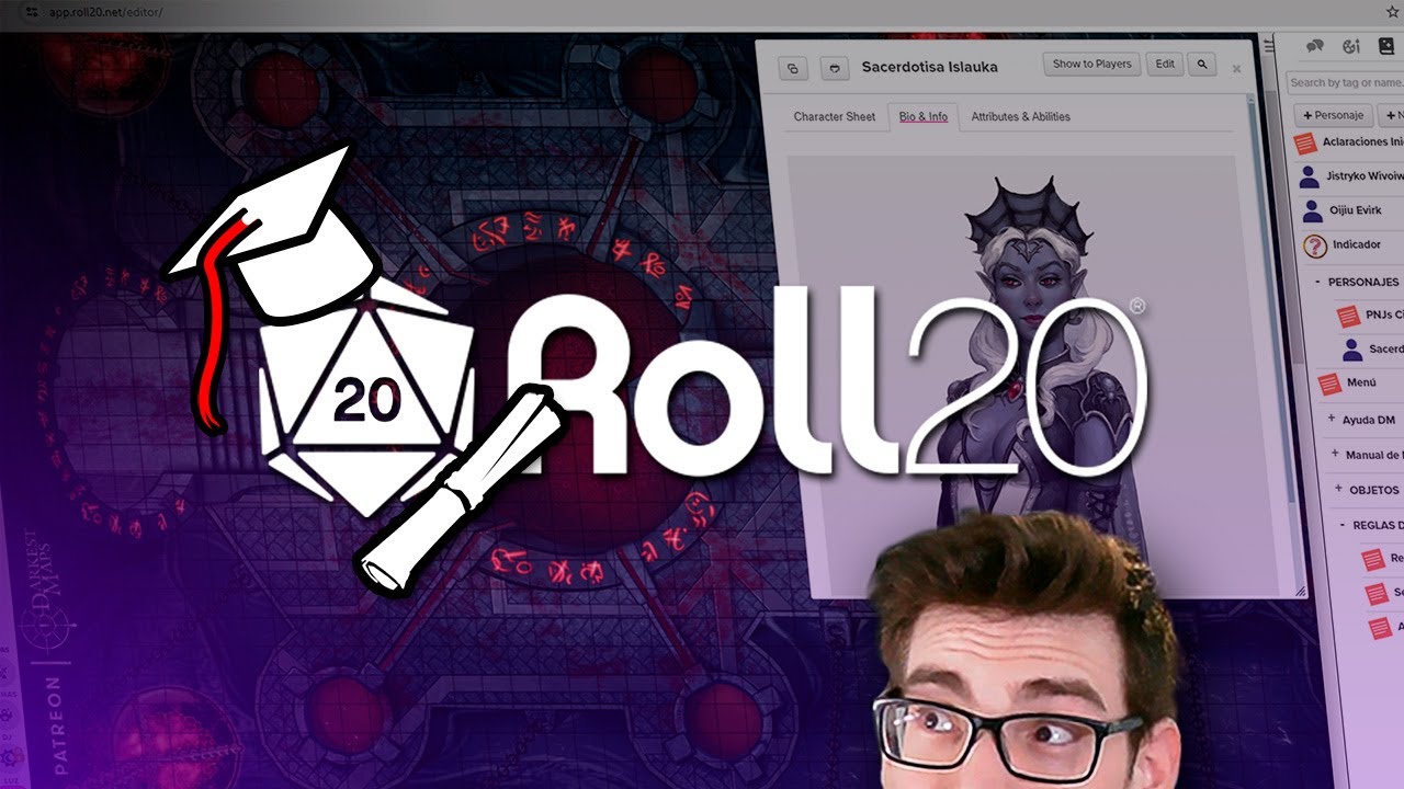 Cómo preparo una partida en Roll20 🎲