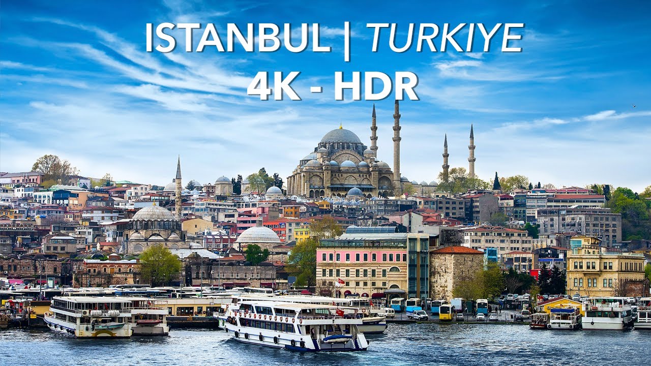 [4K-HDR] Driving in Istanbul Turkey 2023 Famous and Luxury Spots In European Side