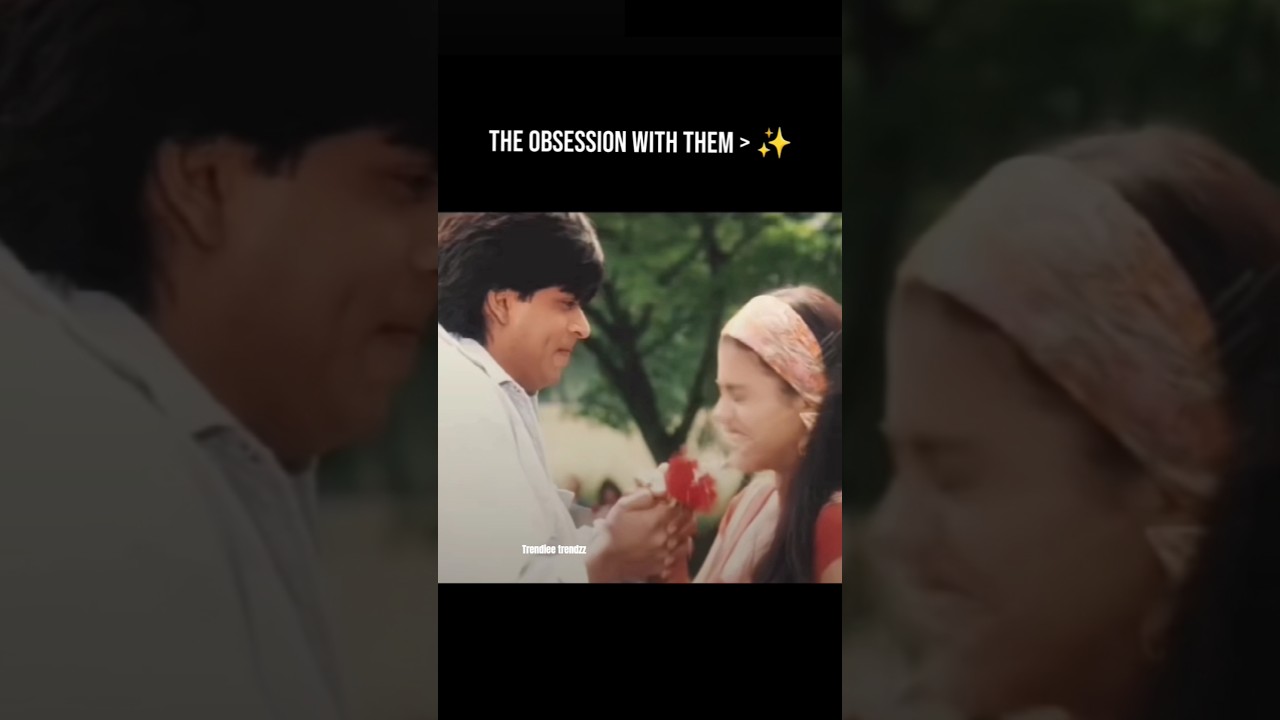 The great chemistry 💖 #dance #kajol #srk #edit #bond #bollywood #ddlj #movie #old #views