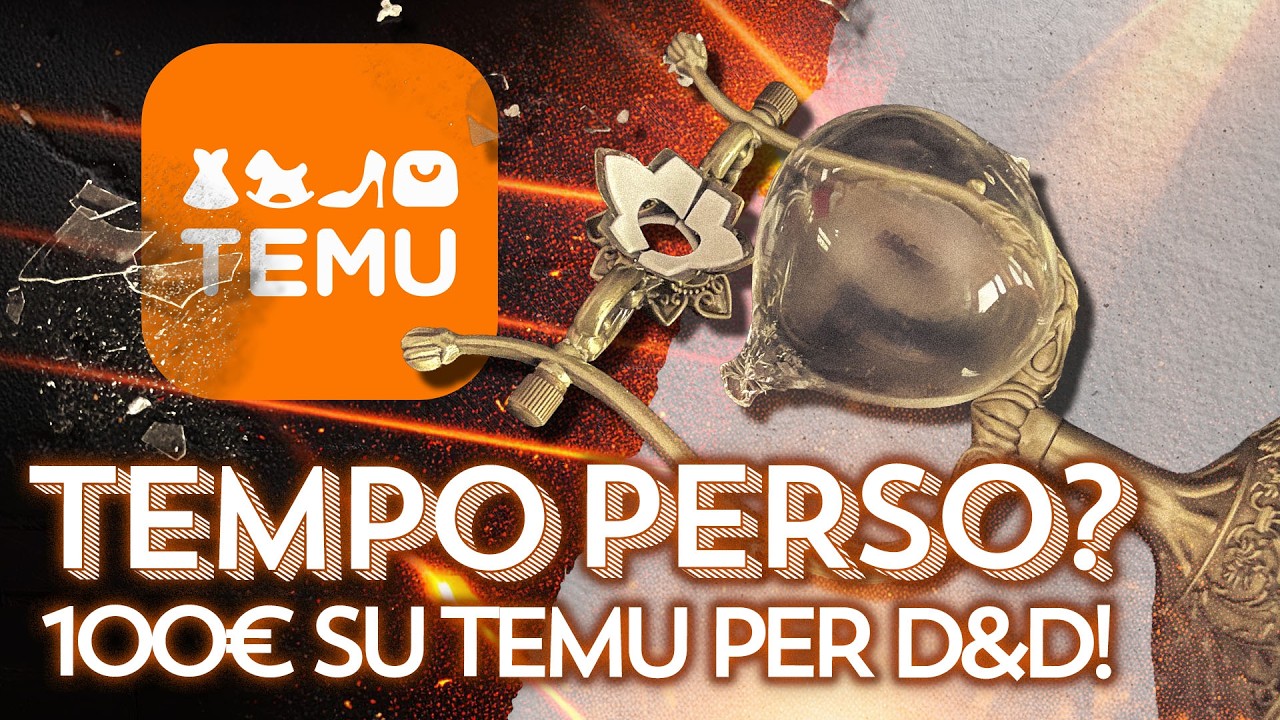 I spent &euro;100 on Temu for D&D!
