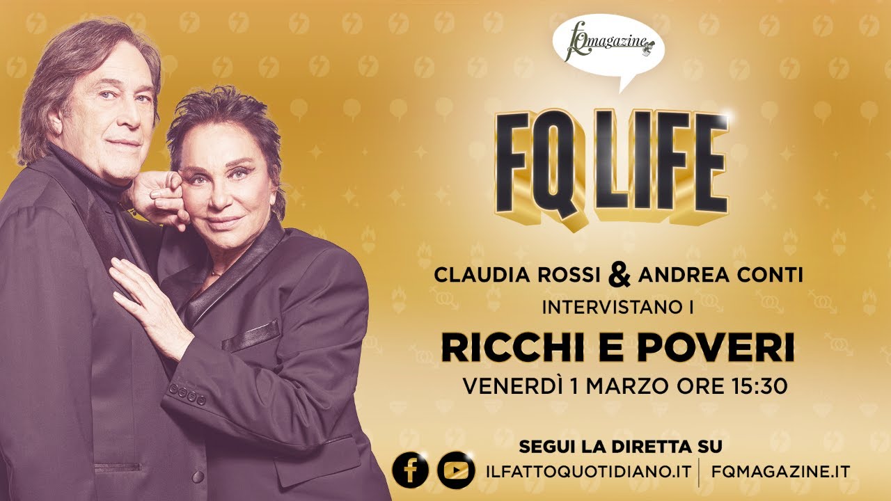 I Ricchi e Poveri presentano “Ma non tutta la vita” con Claudia Rossi e Andrea Conti